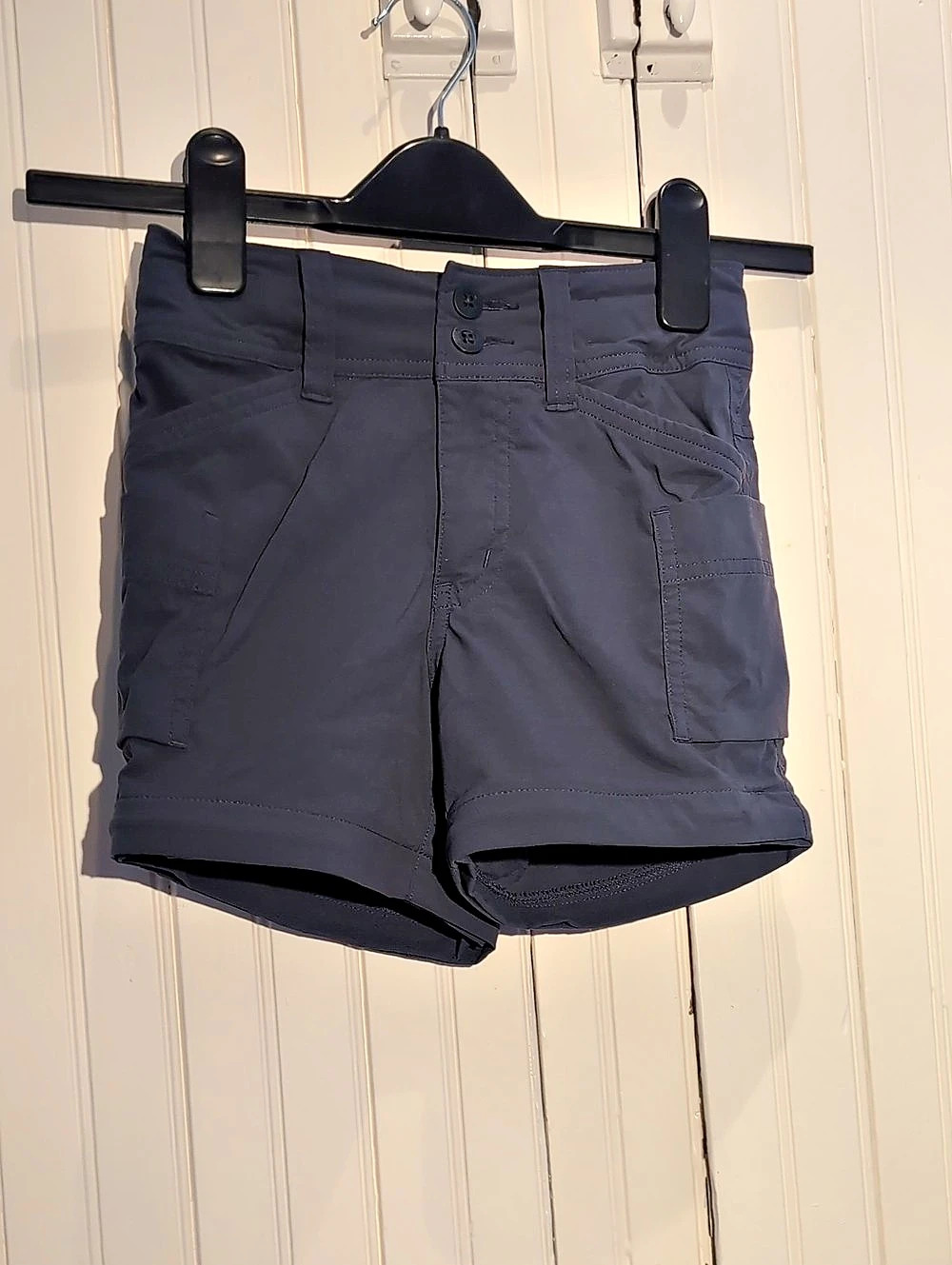 REI CO-OP Girls Cargo Shorts in Black Size XS (6-7) Like New